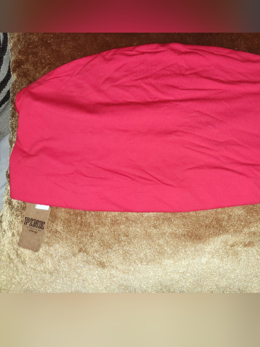 PINK Victoria's Secret Red Base Bandeau.